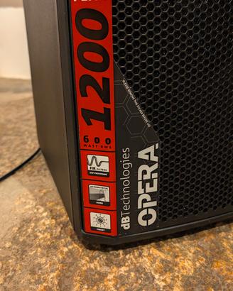 casse acustiche attive OPERA DB 15