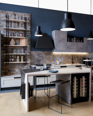 CUCINA COMPLETA MODERNA NUOVA "KALI"