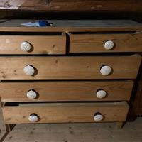 Cassettiera - comó in legno 