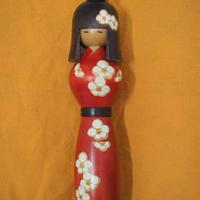 Sosaku Kokeshi Doll - 真一郎 作''