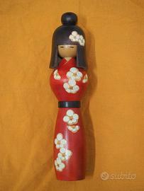 Sosaku Kokeshi Doll - 真一郎 作''