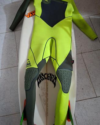 Tavola da Surf-LOST 5.10 – 28 litri + pinne + muta