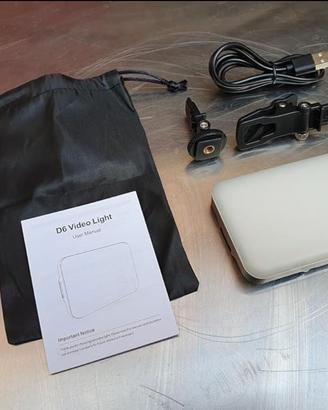 Luce LED Portatile per Selfie