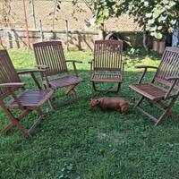 sedie pieghevole da giardino 