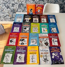 Lotto 28 libri Diario di una Schiappa + Dog Man