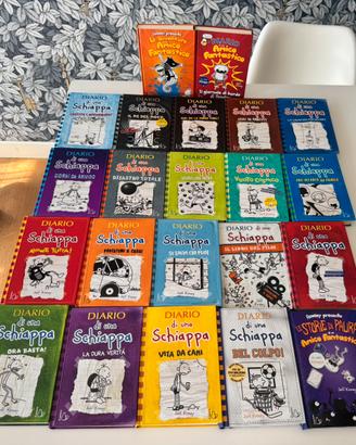 Lotto 28 libri Diario di una Schiappa + Dog Man