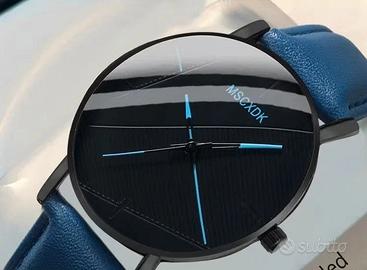 Orologio al Quarzo MSCXDK Blu Casual