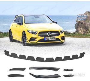 SPOILER LIP ANTERIORE + SPLITTER PER MERCEDES CLAS