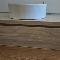 mobile sospeso bagno con lavabo