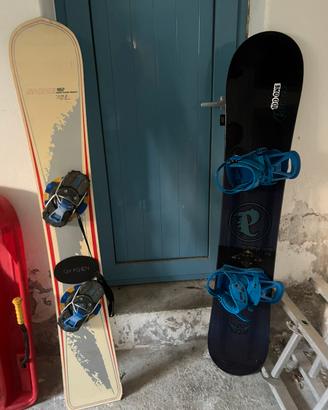 2 Tavole snowboard