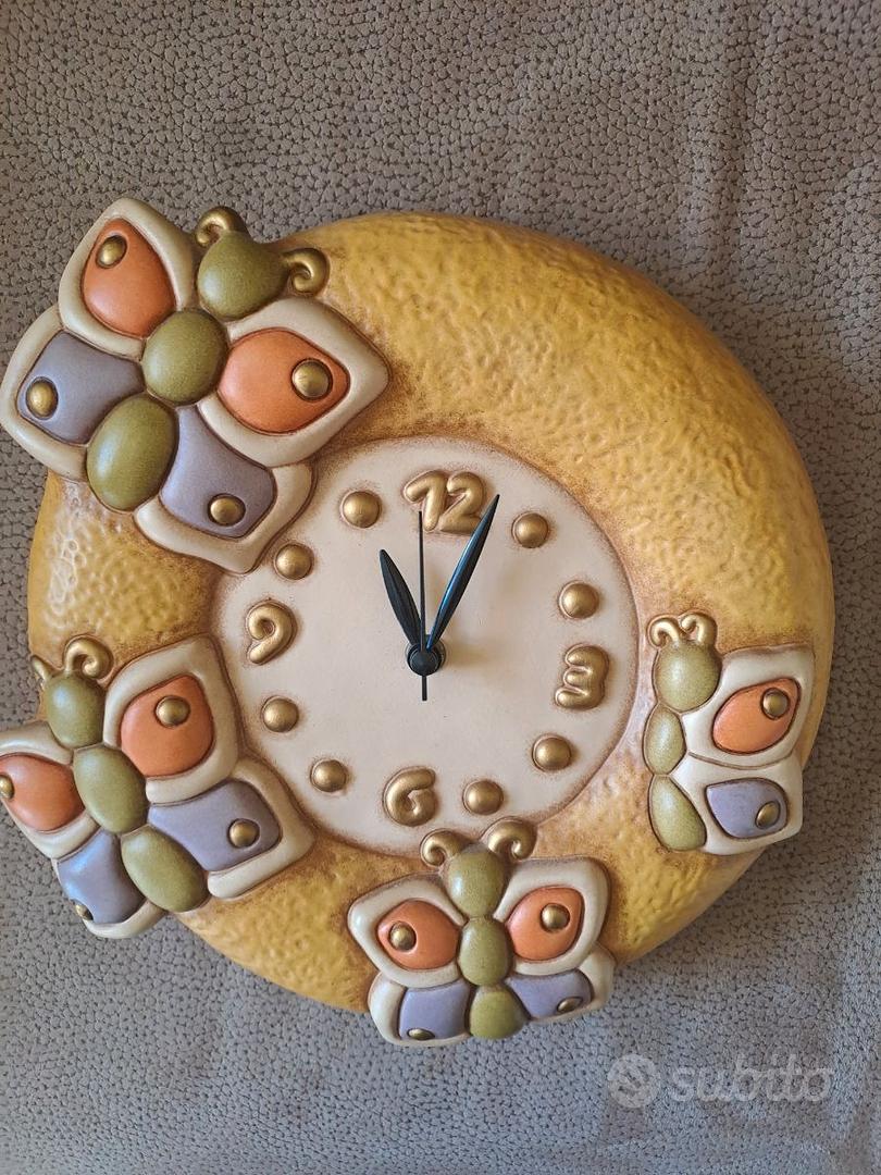 orologio thun con farfalle da parete Arredamento e Casalinghi In vendita a Firenze