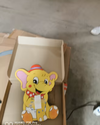 Orologio da parete per cameretta da bambina 