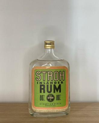 Rum Stroh 80% Austria Vintage Klagenfurt