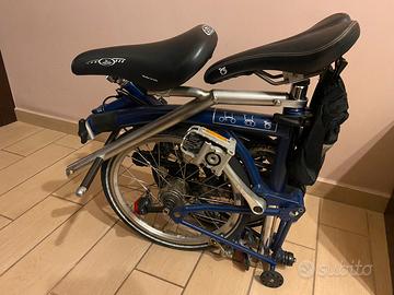 Staffa e seggiolino bambino per Brompton