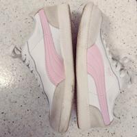 Scarpe da tennis PUMA bianche/rosa n° 38