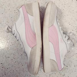 Scarpe da tennis PUMA bianche/rosa n° 38