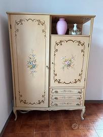 Mobile originale antico dipinto a mano