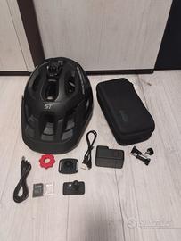 Go pro Hero 9 black + casco + accessori