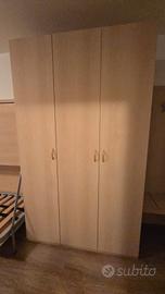 Armadio laminato color faggio