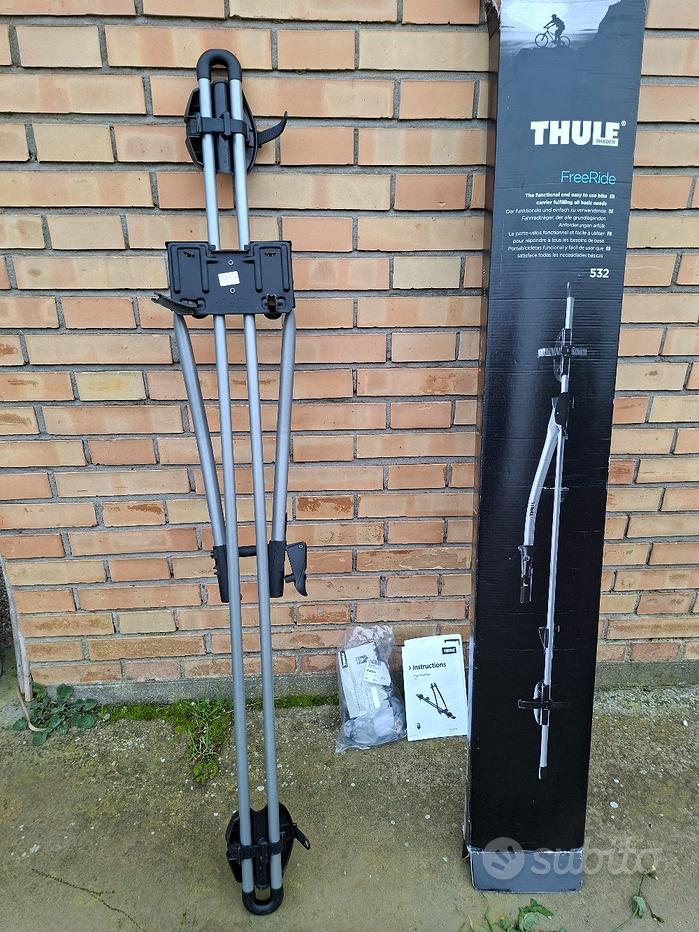 Supporto Portabiciclette da Tetto Pieghevole Carico 15 kg