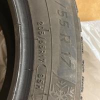 4 pneumatici invernali Michelin 205/55 R17 - 95H