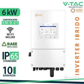 Solis 6kw monofase  ibrido on/off grid cei-021 wif