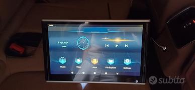 lettore multimediale da Poggiatesta Auto