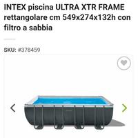 Piscina Intex 549x274x132