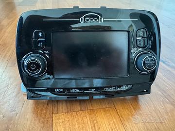 SCHERMO / DISPLAY FIAT 500 (>2015) UCONNECT