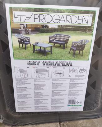set arredo giardino nuovo