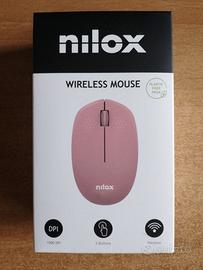 Mouse Wireless Nilox – Nuovo, 1000 DPI, Plug&Play