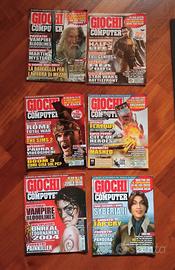 Lotto 9 riviste Giochi per il Mio Computer 2004