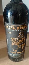 2 bott. brunello di Montalcino 1999