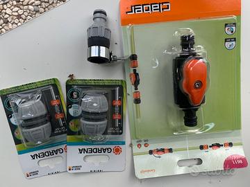 Raccordi giardino e rubinetto