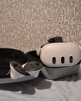 Oculus Quest 3 128gb con custodia