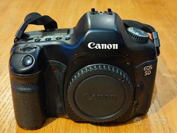 CANON EOS 5D, flash e timer