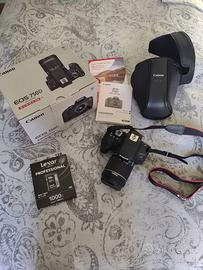 Reflex Canon eos 750d ef-s 18-55 is stm kit