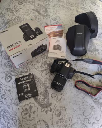 Reflex Canon eos 750d ef-s 18-55 is stm kit