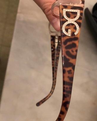 Occhiali originali D&G leopardati