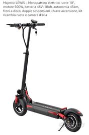 Majestic LEWIS – Monopattino elettrico ruote 10"