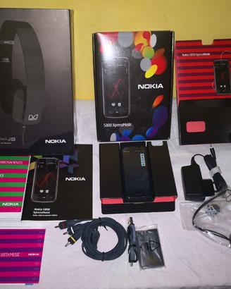 Nokia 5800 expressmusic NUOVO originale collezione