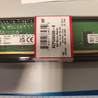 RAM Kingston 8gb ddr5 5600MT/s 16Gbit