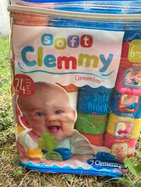 Cubi costruzioni morbidi prima infanzia