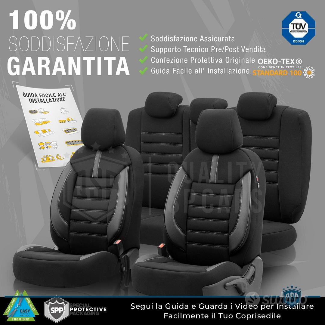 Coprisedili Auto Per Nissan Qashqai J10 2008-2013 - Pelle PU, Impermeabili, Compatibili Con Airbag - Foto 3