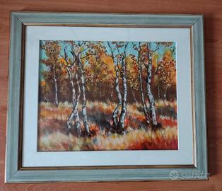 dipinto di tela di PIERO TORASSO 