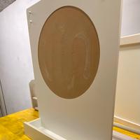 Specchio flexa appendibile a letto.