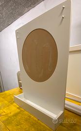 Specchio flexa appendibile a letto.