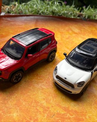 Lotto Jeep Renegade Mini Countryman 1/24
