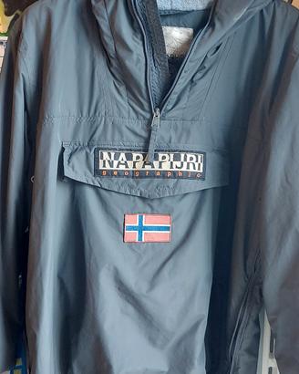 Giacca Anorak Napapijri Rainforest Grigia