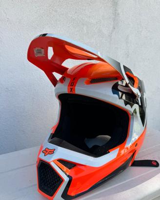 Casco motocross fox v1